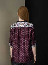 Load image into Gallery viewer, BLISS Blouse/ Polka dots